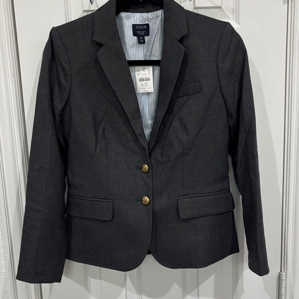 J. Crew Women's Charcoal Blazer